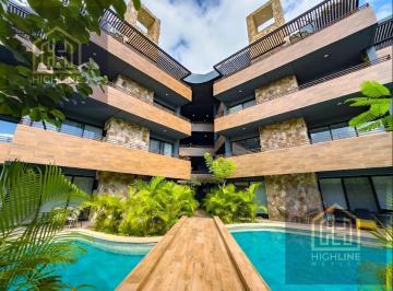 Ubicación Premium · En Venta Departamento de 2 Habitaciones en en Aldea Zama con Alberca y Gimnasio Para Vivir o Rentar