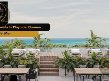 Departamento · 33m² · 1 Recámara · 1 Estacionamiento · Departamento en Venta en Playa del Carmen de 1 Habitación a Pasos del Mar
