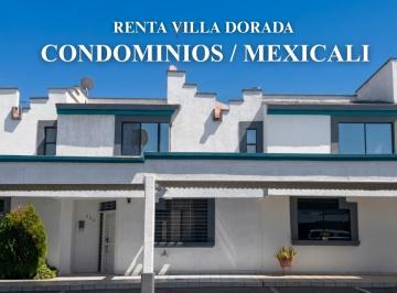 Casa de 3 habitaciones, Mexicali · Se Renta Casa Semi Amueblada en Privada Villa Dorada