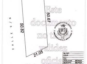 Terreno / Lote · 997m² · Venta Terreno Area 997.69 m² Dzitya Norte de Merida por Las Americas