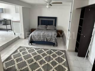 Departamento · 55m² · 1 Recámara · 1 Estacionamiento · Loft en Renta en Col. del Carmen en Monterrey, N. L.