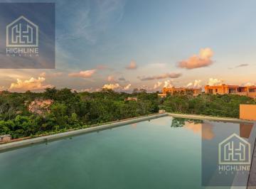 Casa · 248m² · 3 Recámaras · 2 Estacionamientos · Casa en Venta en Tulum 3 Habitaciones con Alberca Infinity, Zona de Reuniones Juegos Para Niños