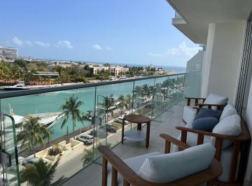 Departamento de 3 habitaciones, Benito Juárez · Renta de Lujo en Sls Marina Beach Puerto Cancún | 3 Rec + Servicio | Amueblado