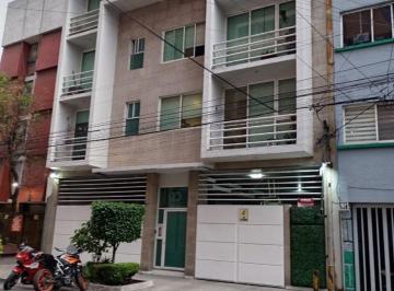 Departamento de 3 habitaciones, Benito Juárez · Departamento en Venta en Calle Yácatas – Amplios Espacios y Roof Garden Privado