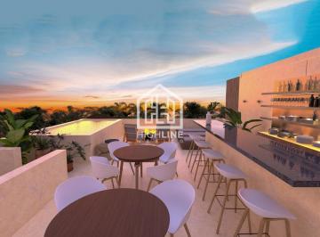 Departamento · 40m² · 1 Recámara · 1 Estacionamiento · En Venta Estudio en Tulum con Área de Bbq, Jacuzzi, Rooftop Bar, Rooftop Pool, Swimup Pool