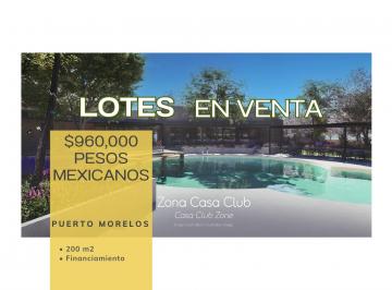 Terreno / Lote · 200m² · Oportunidad de Inversión | Vendo Lote de 200 m² en Puerto Morelos Desde $890 Mxn