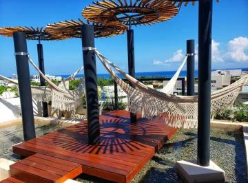 Departamento · 40m² · 1 Recámara · Venta Espectacular Estudio Amueblado en Condo Piedrazul 5ta Av a Pasos del Deportivo Mario Vill