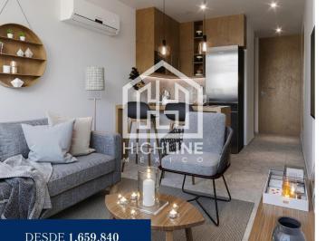 Departamento · 17m² · 1 Recámara · 1 Estacionamiento · Venta de Estudio en El Centro de Playa del Carmen