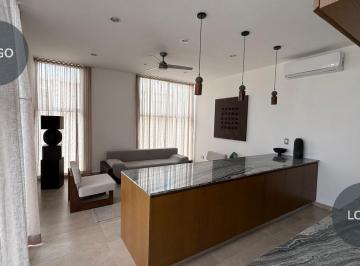 Departamento · 85m² · 2 Recámaras · 2 Estacionamientos · Renta de Departamento en Privada con Amenidades en Temozón Norte