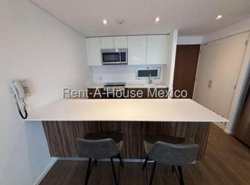 Departamento de 1 habitación, Miguel Hidalgo · Departamento Amueblado, 55 m², en Lago Alberto, Col. Anáhuac. 1h, 1b. 1e, Amenidades. 26 - 3171ep