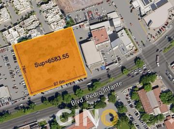 Terreno / Lote · 6583m² · Terreno en Venta en Blvd Pedro Infante Culiacán