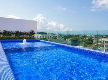 Departamento · 121m² · 2 Recámaras · 1 Estacionamiento · Tu Refugio en El Caribe: Moderno 2br en El Corazón de Playa