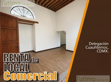 Local comercial · 60m² · 3 Recámaras · Locales Comerciales en Renta en La Delegacion Cuauhtemoc, Cdmx