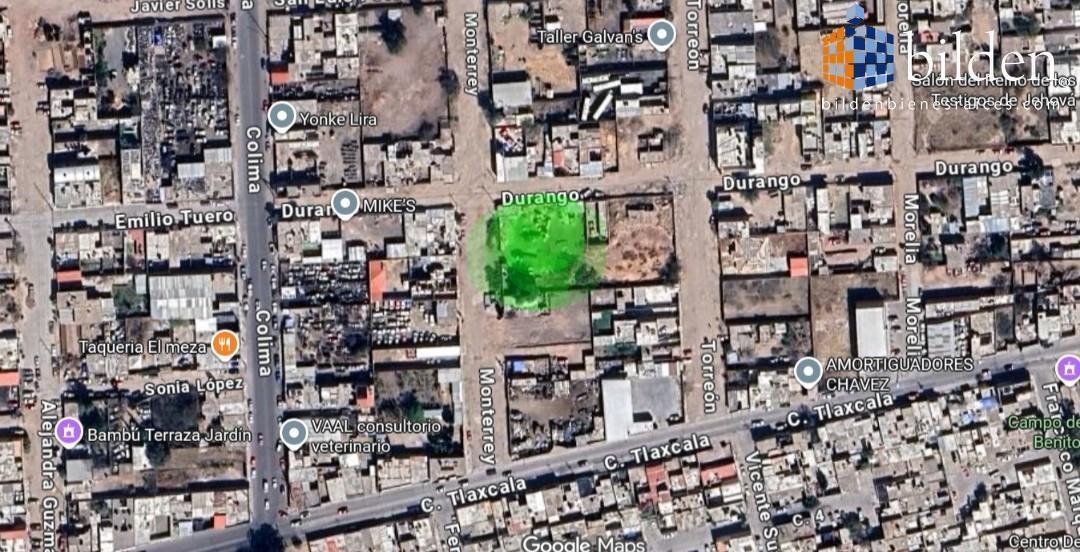 Land for Sale in Jardines de Cancún Neighborhood, Durango