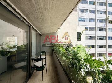 Departamento · 153m² · 3 Recámaras · 1 Estacionamiento · Departamento en Renta en Condesa con Terraza, Totalmente Equipados