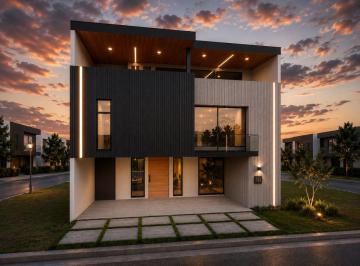 Casa en condominio de 5 habitaciones, San Andrés Cholula · Preventa | Residencia Contemporánea con Árbol Interior, Escalera Iluminada y Roof Garden | P Berna