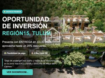 Departamento · 93m² · 2 Recámaras · Departamento 2 Recámaras Lock - Off en Tulum | 20% de Descuento Muebles Incluidos
