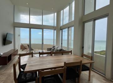 Departamento · 162m² · 3 Recámaras · 2 Estacionamientos · Departamento Frente Al Mar Amueblado y Equipado 3 Recámaras Amenidades Telchac