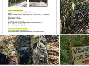 Terreno / Lote , Puerto Morelos · Terreno Sobre Av Principal Mario Villanueva Colosio