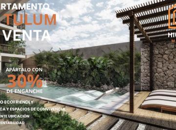 Departamento · 73m² · 1 Recámara · 1 Estacionamiento · Departamento de 1 Recamara en Venta en Tulum/a 3 Km de La Playa/jacuzzi/