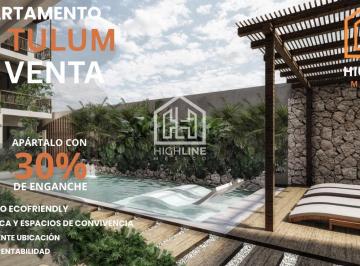 Departamento · 73m² · 1 Recámara · 1 Estacionamiento · Departamento de 1 Recamara en Venta en Tulum/a 3 Km de La Playa/jacuzzi/