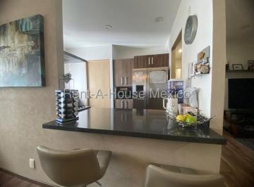 Departamento de 3 habitaciones, Cuajimalpa de Morelos · Departamento de 126 m² con 3 Recámaras en Renta en Manzanastitla
