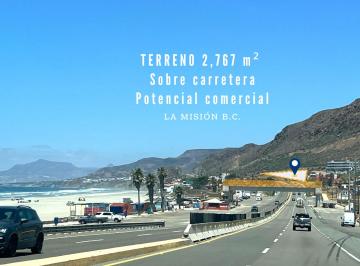 Terreno / Lote , Ensenada · Terreno 2,767 m² con Vista Al Mar