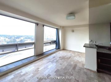 Departamento · 40m² · 1 Estacionamiento · Mini Loft en Renta en Residencial Puerta Jardín 257, Col. del Gas.