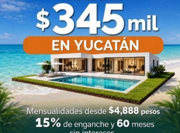 Terreno / Lote , Mérida · Invierte en Terrenos Regularizados a 60 Meses Sin Intereses Invierte y Gana Plusvalía Areas Recreac