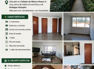 Departamento de 2 habitaciones, Atizapán de Zaragoza · Venta Departamento! Muy Buena Ubicación!