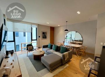 Departamento · 87m² · 2 Recámaras · 2 Estacionamientos · Renta Departamento Amueblado 87 m² Col. Condesa, Alcaldia Benito Juarez