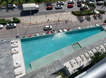 Departamento de 3 habitaciones, Cancún · Departamento en Renta Amueblado Malécon Américas