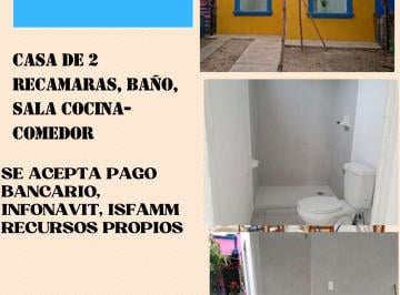 Casa de 2 habitaciones, Cosoleacaque · Casa en Venta Los Prados Cosoleacaque, Ver.