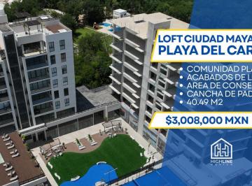 Departamento · 40m² · 1 Recámara · 1 Estacionamiento · Loft en Venta Playa del Carmen, Ciudad Mayakoba, 1 Recámara, Comunidad Planeada, Naturaleza, Exclusi