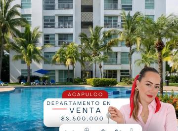 Departamento de 2 habitaciones, Acapulco de Juárez · Departamento de 100 m² con 2 [Dorm.] en Venta en Acapulco de Juárez