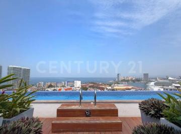 Departamento · 107m² · 1 Recámara · 1 Estacionamiento · Departamento en Renta en Zoho Skies, Puerto Vallarta