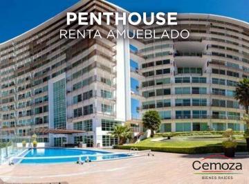 Departamento · 250m² · 2 Recámaras · 3 Estacionamientos · Pent House en Renta Sierra Azul