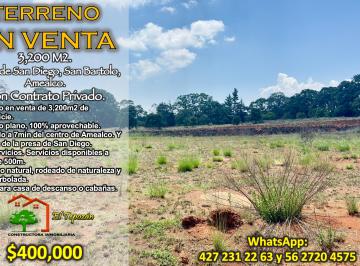 Terreno / Lote , Amealco de Bonfil · Terreno en Venta en Presa de San Diego, San Bartolo, Amealco, Querétaro