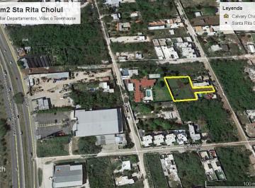 Terreno / Lote · 1491m² · Terreno Ideal Para Desarrollar en Cholul Muy Cerca del Periférico Norte