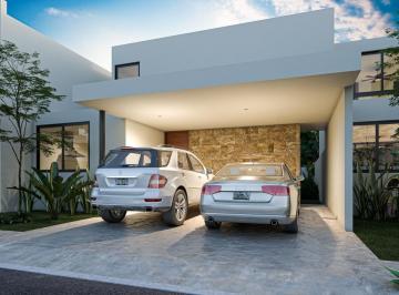 Casa · 181m² · 3 Recámaras · 2 Estacionamientos · Casa en Privada Residencial con 3 Modelos a Elegir en Conkal