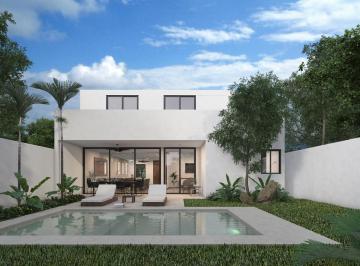 Casa · 186m² · 3 Recámaras · 2 Estacionamientos · Casa de 3 Recámaras en Privada Residencial Cholul