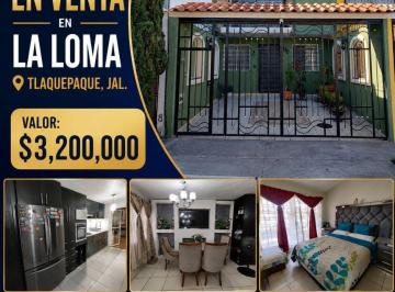 Casa de 3 habitaciones, San Pedro Tlaquepaque · Casa en Venta en Tlaquepaque, Jalisco (Colonia Las Lomas)