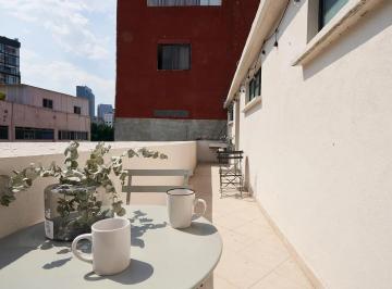 Departamento de 2 habitaciones, Cuauhtémoc · Departamentos con Terraza Privada en Renta en Roma Norte