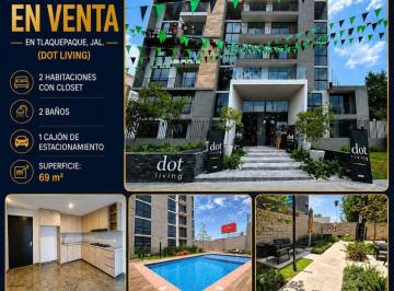 Departamento de 2 habitaciones, San Pedro Tlaquepaque · Departamento en Venta en Tlaquepaque, Jalisco (Dot Living)
