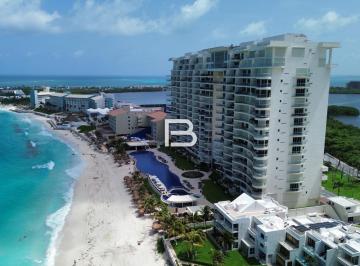 Departamento · 435m² · 3 Recámaras · 2 Estacionamientos · Pent House en Renta en Lahia Vista Al Mar en Zona Hotelera, Cancún, Q. R.