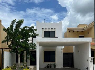 Casa de 3 habitaciones, Mérida · Casa de 3 Habitaciones en Venta, Privada Gran Santa Fé Norte, Caucel, Mid.