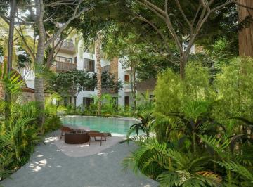 Departamento · 55m² · 1 Recámara · 1 Estacionamiento · Departamento en Tulum Ideal Para Renta Vacacional | 1 Recámara con Plunge Pool Privada