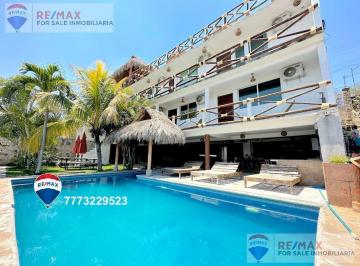 Casa en condominio · 532m² · 7 Recámaras · 4 Estacionamientos · Venta de Propiedad Ideal Para Rentar en Tequesquitengo, Morelos…clave 4262