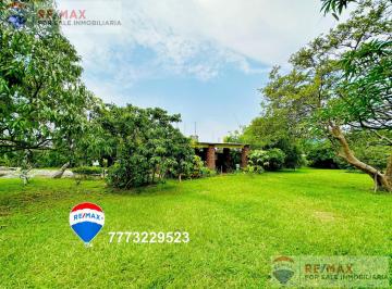Casa · 350m² · 4 Recámaras · 4 Estacionamientos · Venta de Casa 2,890 m² de Terreno, Las Animas, Temixco, Morelos…clave 4429
