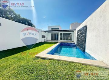 Casa · 170m² · 3 Recámaras · 2 Estacionamientos · Venta de Casa de un Solo Nivel en Yautepec, Morelos…clave 4707